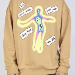 BUYER’S CHOICE Shop All Buyer's Choice Sweater - Thermal Image - Tan/Yellow - SW-21597