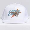 LOCKED & LOADED LNL Snapback - Heavy Hitta - Aqua And Coral On White - 205 Shop All