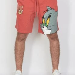 BUYER’S CHOICE Buyer's Choice Shorts - Tom And Jerry - Rose - 21-Y110