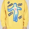 BUYER’S CHOICE Buyer's Choice Sweater - Thermal Image -Yellow/Blue - SW-21597