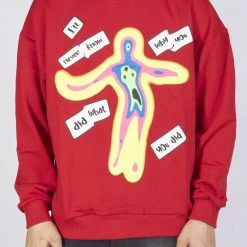 BUYER’S CHOICE Shop All Buyer's Choice Sweater - Thermal Image - Red/Yellow - SW-21597