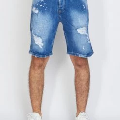 BUYER’S CHOICE Shop All Buyer's Choice Denim Shorts - Distressed - Blue - K6191