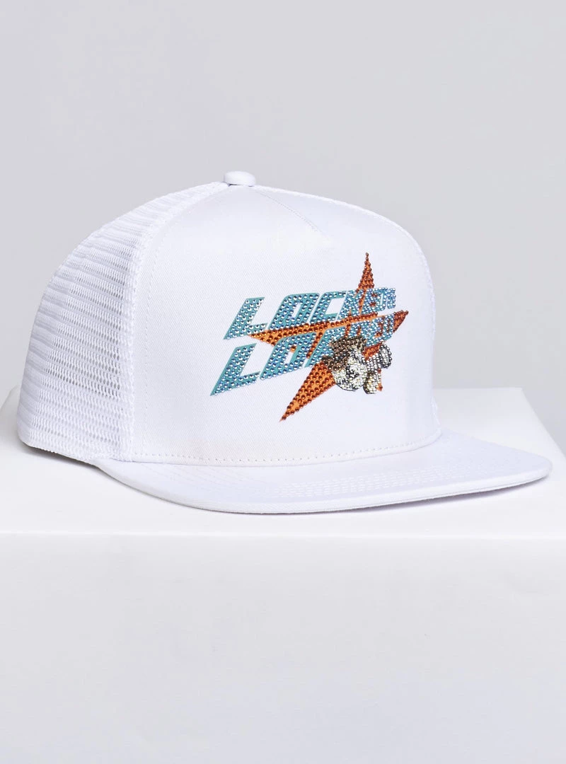 LOCKED & LOADED LNL Snapback - Heavy Hitta - Aqua And Coral On White - 205 Shop All 2 LOCKED & LOADED LNL Snapback - Heavy Hitta - Aqua And Coral On White - 205 Shop All
