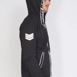 LOCKED & LOADED Shop All LNL Hoodie - Leather - Black And White - LLFZ1025102