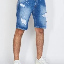 BUYER’S CHOICE Shop All Buyer's Choice Denim Shorts - Distressed - Blue - K6191