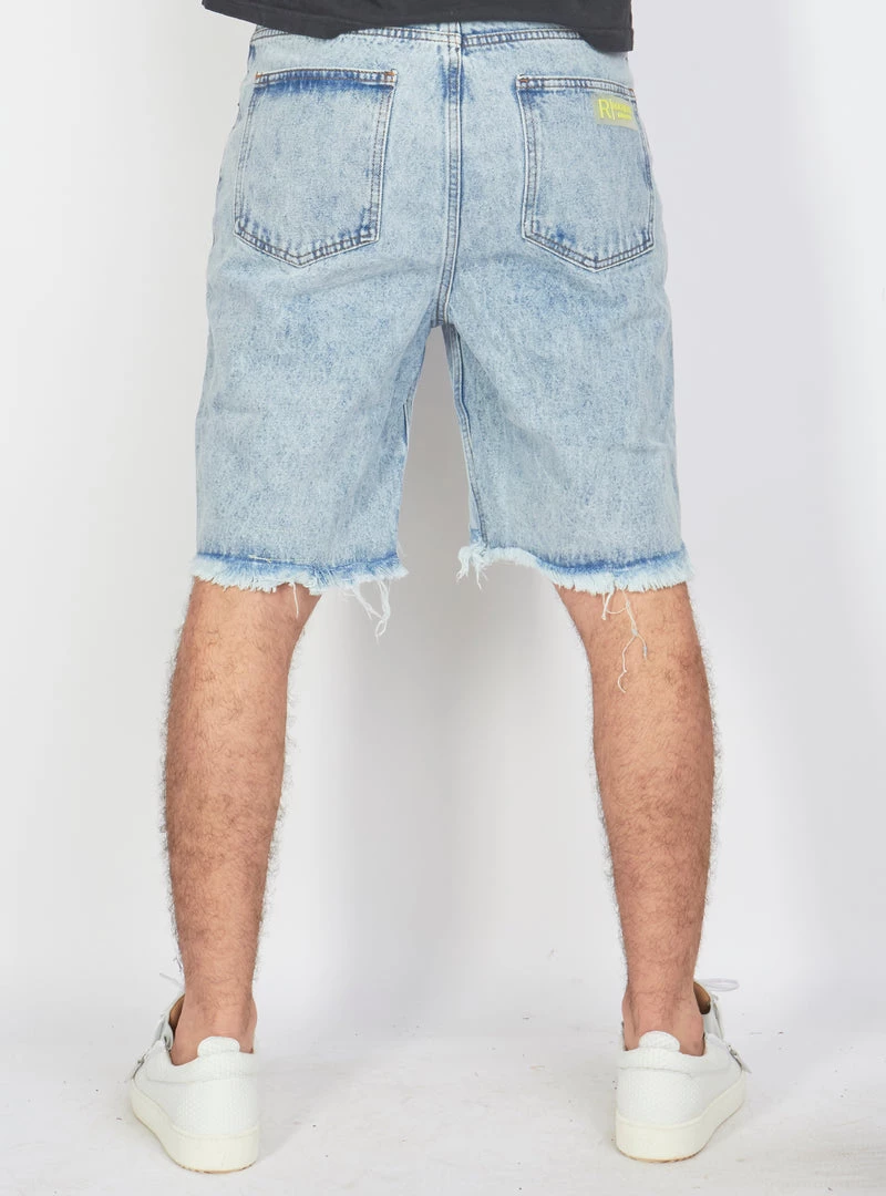 BUYER’S CHOICE Buyer's Choice Denim Shorts - Ripped Knee - Light Wash - R 4126 2 BUYER’S CHOICE Buyer's Choice Denim Shorts - Ripped Knee - Light Wash - R 4126