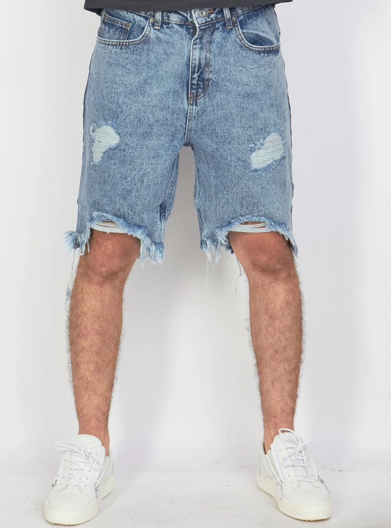 BUYER’S CHOICE Buyer's Choice Denim Shorts - Ripped Knee - Medium Wash - R 4126 Shop All 1 BUYER’S CHOICE Buyer's Choice Denim Shorts - Ripped Knee - Medium Wash - R 4126 Shop All