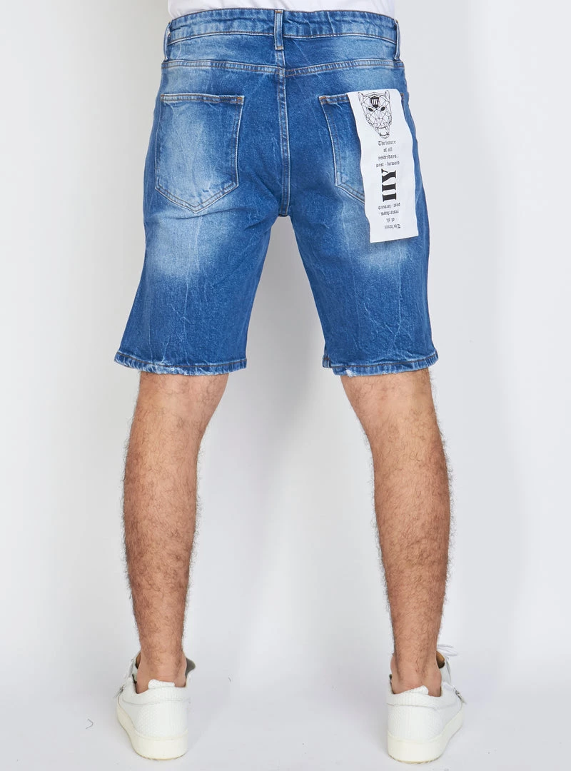 BUYER’S CHOICE Shop All Buyer's Choice Denim Shorts - Distressed - Blue - K6191 3 BUYER’S CHOICE Shop All Buyer's Choice Denim Shorts - Distressed - Blue - K6191