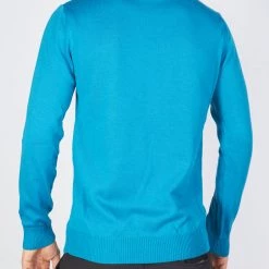 BUYERS CHOICE Shop All Buyer's Choice Sweater - Turtleneck Knit - Teal - T3409