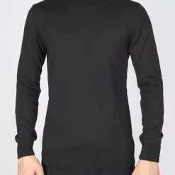 BUYERS CHOICE Shop All Buyer's Choice Sweater - Turtleneck Knit - Black - T3409