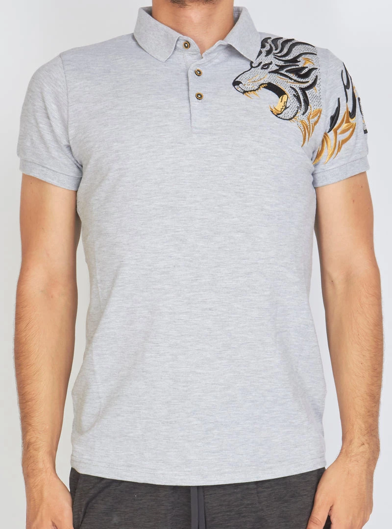 BUYER’S CHOICE Buyer's Choice Polo - Lion - Grey - 3312 01 Shop All 1 BUYER’S CHOICE Buyer's Choice Polo - Lion - Grey - 3312 01 Shop All