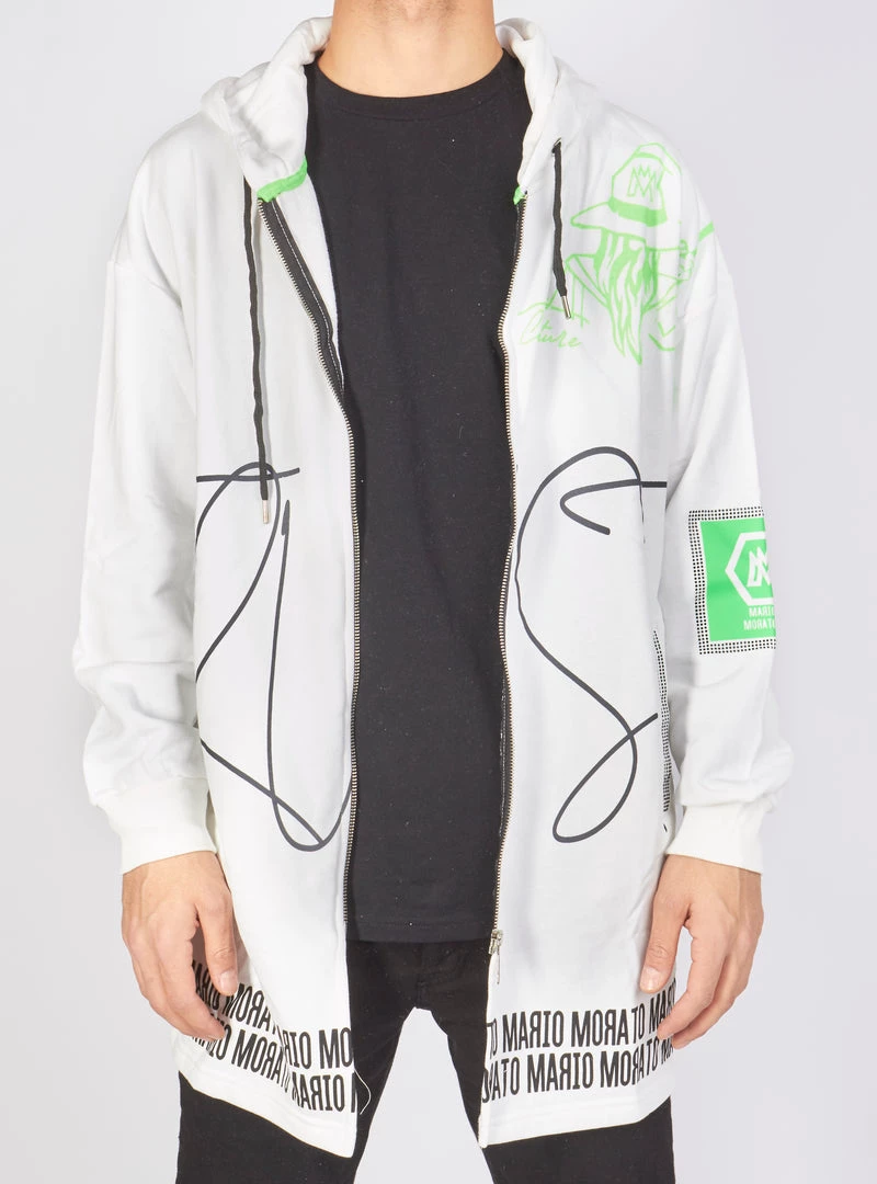 BUYER’S CHOICE Buyer's Choice Hoodie - Zip Up - White - MM-01 3 BUYER’S CHOICE Buyer's Choice Hoodie - Zip Up - White - MM-01