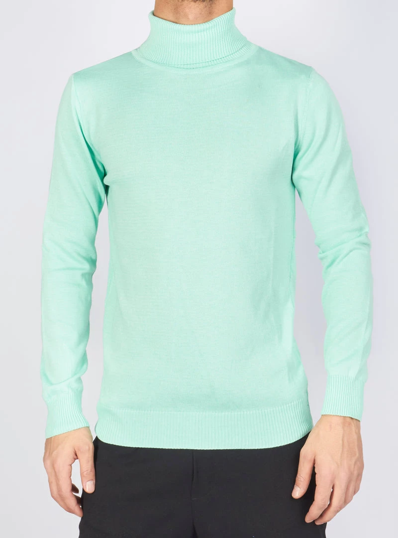 BUYERS CHOICE Buyer's Choice Sweater - Turtleneck Knit - Mint - T3409 Shop All 1 BUYERS CHOICE Buyer's Choice Sweater - Turtleneck Knit - Mint - T3409 Shop All
