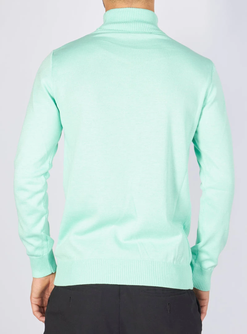 BUYERS CHOICE Buyer's Choice Sweater - Turtleneck Knit - Mint - T3409 Shop All 2 BUYERS CHOICE Buyer's Choice Sweater - Turtleneck Knit - Mint - T3409 Shop All