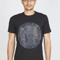 LOCKED & LOADED LNL T-shirt - B.Clip - Black And AB On Black - LLBCRT0925103