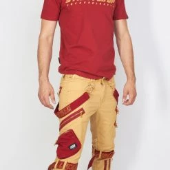 LOCKED & LOADED LNL T-Shirt - Strapped Up - Red And Gold Shop All