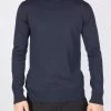 BUYERS CHOICE Buyer's Choice Sweater - Turtleneck Knit - Navy - T3409 Shop All