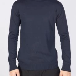 BUYERS CHOICE Buyer's Choice Sweater - Turtleneck Knit - Navy - T3409 Shop All