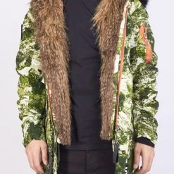 BUYER’S CHOICE Shop All Buyer's Choice Coat - Patterned - Green With White - 3003