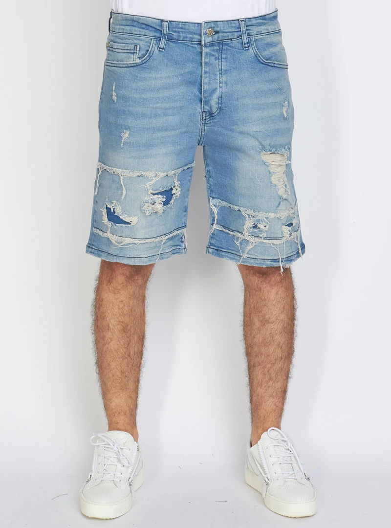 BUYER’S CHOICE Buyer's Choice Denim Shorts - Distressed - Blue - K6237 Shop All 1 BUYER’S CHOICE Buyer's Choice Denim Shorts - Distressed - Blue - K6237 Shop All