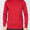 BUYERS CHOICE Buyer's Choice Sweater - Turtleneck Knit - Red - T103251