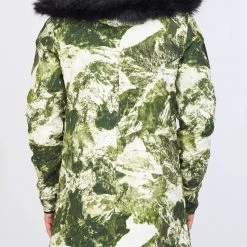 BUYER’S CHOICE Shop All Buyer's Choice Coat - Patterned - Green With White - 3003