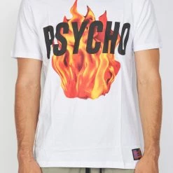 BUYER’S CHOICE Shop All Buyer's Choice T-Shirt - Psycho - White - ST 7520