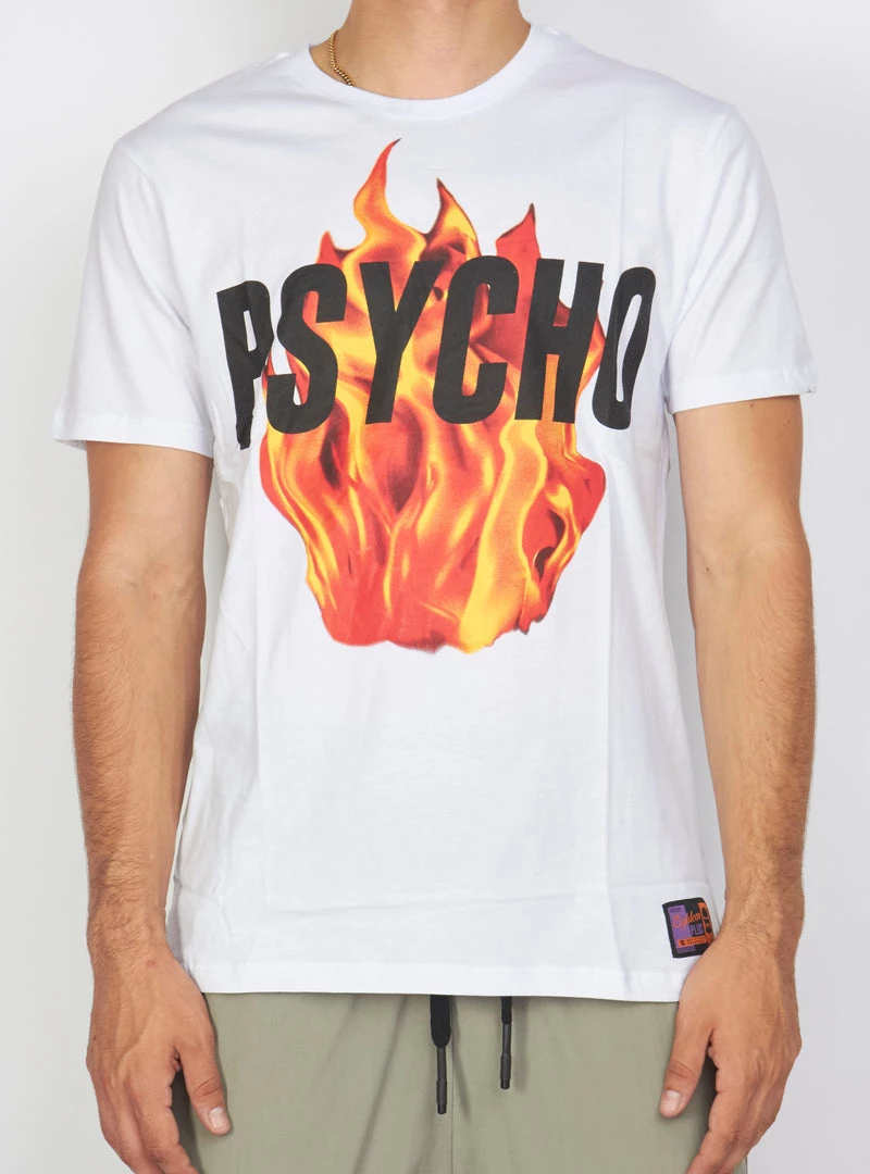 BUYER’S CHOICE Shop All Buyer's Choice T-Shirt - Psycho - White - ST 7520 1 BUYER’S CHOICE Shop All Buyer's Choice T-Shirt - Psycho - White - ST 7520