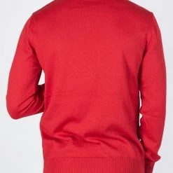 BUYERS CHOICE Buyer's Choice Sweater - Turtleneck Knit - Red - T103251