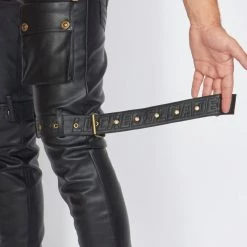 LOCKED & LOADED LNL Jeans - Leather - Black - LLPU1025101 Shop All