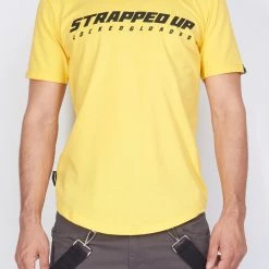 LOCKED & LOADED LNL T-Shirt - Strapped Up - Yellow With Black
