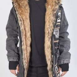 BUYER’S CHOICE Buyer's Choice Coat - Rock You - Washed Black - 3254