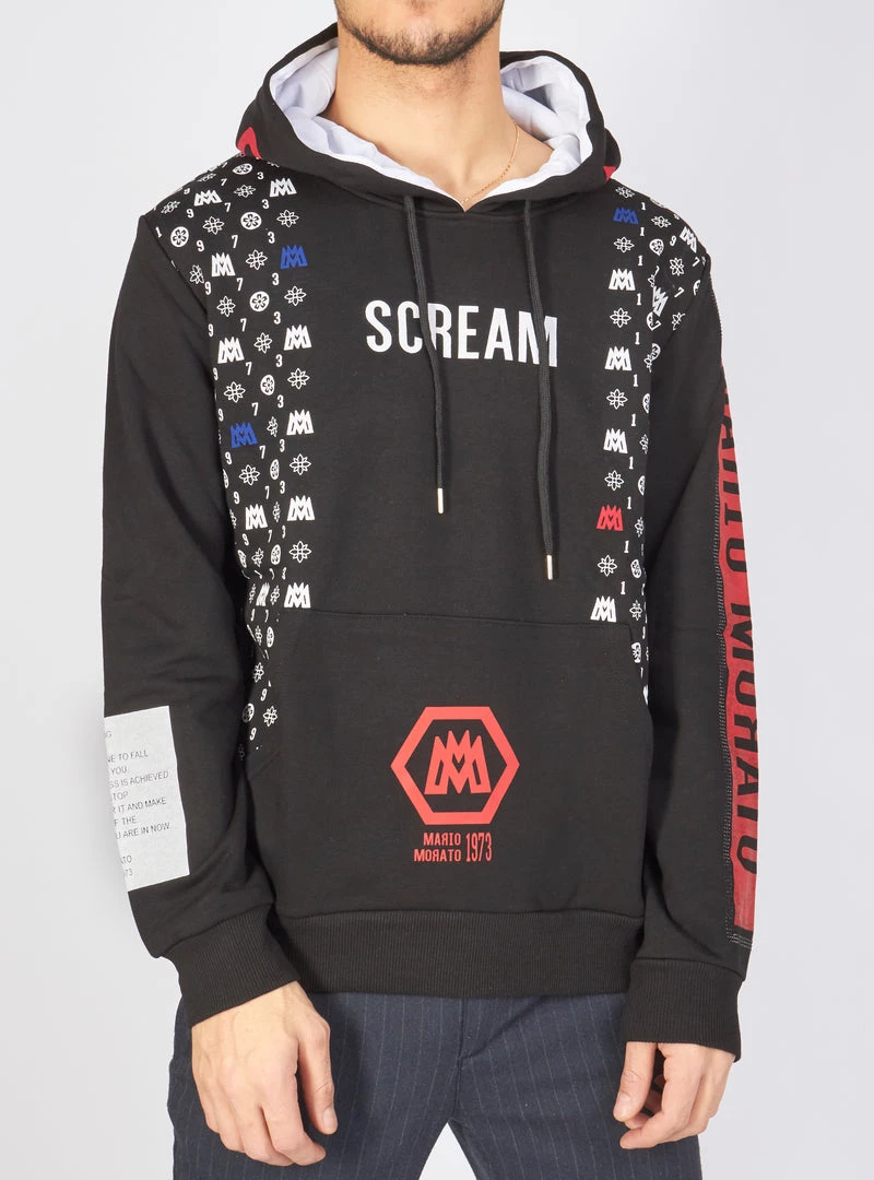 BUYER’S CHOICE Buyer's Choice Hoodie - Scream - Black - MM-02 1 BUYER’S CHOICE Buyer's Choice Hoodie - Scream - Black - MM-02