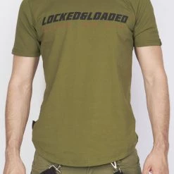 LOCKED & LOADED LNL T-Shirt - L&L - Olive And Black Shop All