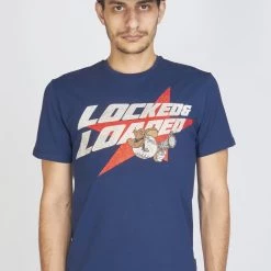 LOCKED & LOADED LNL Snapback - Heavy Hitta - Silver And Red On Navy - 201 10 LOCKED & LOADED LNL Snapback - Heavy Hitta - Silver And Red On Navy - 201