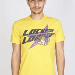 LOCKED & LOADED LNL Snapback - Heavy Hitta - Black And Purple On Yellow - 200 Shop All