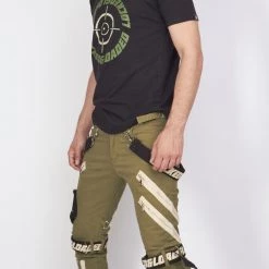 LOCKED & LOADED Shop All LNL T-Shirt - Target - Black And Olive Green