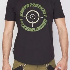 LOCKED & LOADED Shop All LNL T-Shirt - Target - Black And Olive Green