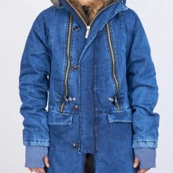 BUYER’S CHOICE Buyer's Choice Coat - Fur - Blue - 3066 Shop All