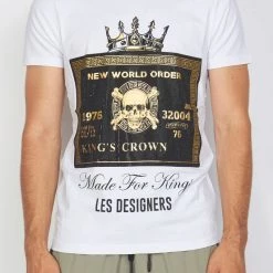 BUYER’S CHOICE Buyer's Choice T-Shirt - New World Order - White - 3285 01