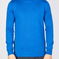 BUYERS CHOICE Shop All Buyer's Choice Sweater - Turtleneck Knit - Royal Blue - T3409