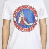 LOCKED & LOADED Shop All LNL T-Shirt - B. Clip - Red And Blue On White - 109