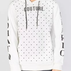 BUYER’S CHOICE Shop All Buyer's Choice Hoodie - Couture Stones - White - MM-07