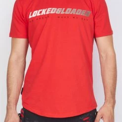 LOCKED & LOADED LNL T-Shirt - L&L - Red And Reflective